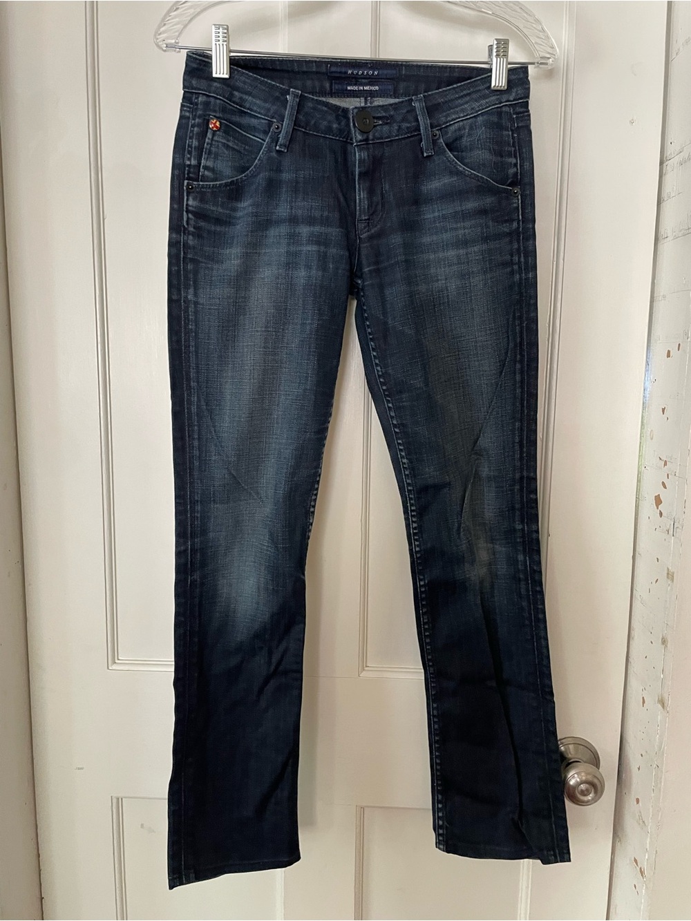 Hudson Jeans Women's Boot Cut Dark Blue Denim